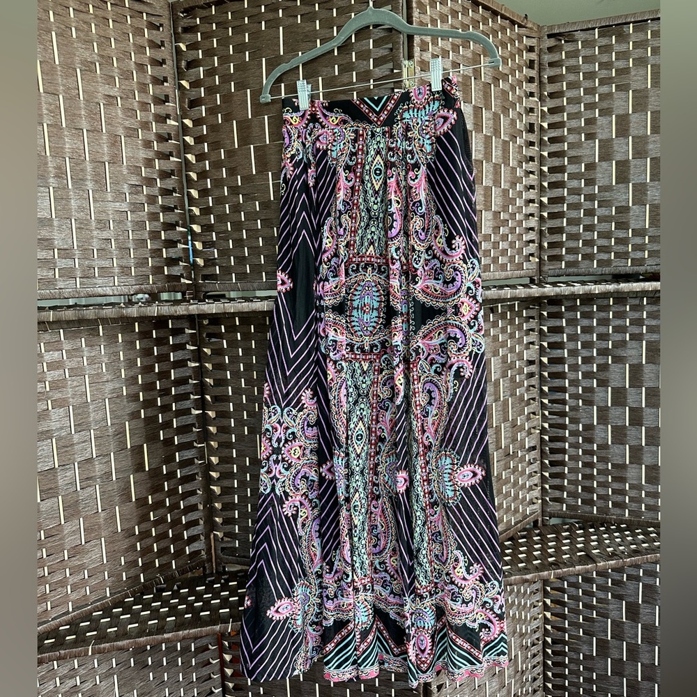 NWT New York And Company Print Maxi Skirt